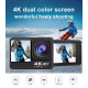 กล้องกันน้ำ จอสัมผัส กล้อง 4K AUSEK AT-S60TR Action Camera เซ็นเซอร์ SONY