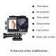 กล้องกันน้ำ จอสัมผัส กล้อง 4K AUSEK AT-S60TR Action Camera เซ็นเซอร์ SONY