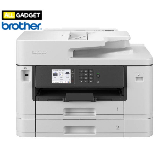 เครื่องพิมพ์ A3 มัลติฟังก์ชันไร้สาย อิงค์เจ็ท BROTHER MFC-J2740DW รองรับอีเธอร์เน็ต พิมพ์ 2 หน้าอัตโนมัติ