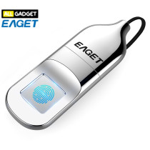 EAGET FU5 แฟลชไดรฟ์โลหะ Flash Drive พร้อมระบบสแกนลายนิ้วมือ USB 2.0