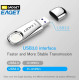 EAGET FU60 แฟลชไดรฟ์โลหะ Flash Drive พร้อมระบบสแกนลายนิ้วมือ