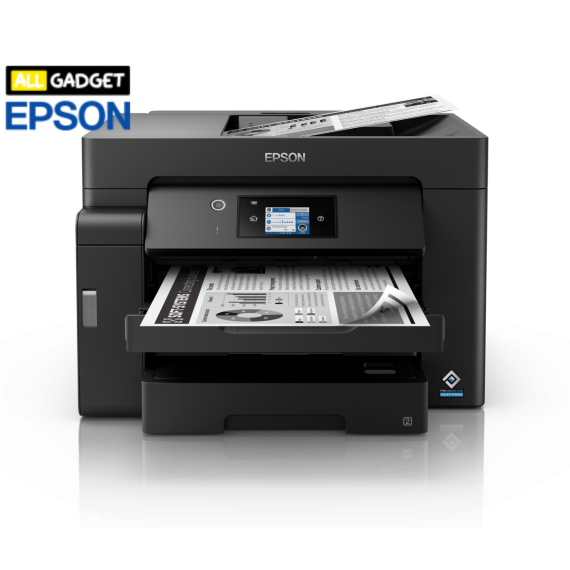 เครื่องพิมพ์ A3 มัลติฟังก์ชันไร้สาย อิงค์เจ็ท EcoTank EPSON M15140 INK TANK พิมพ์ 2 หน้าอัตโนมัติ