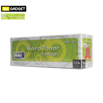 โทนเนอร์ Toner-Re HP 12A Q2612A HERO สำหรับ HP : LaserJet 1010 / 1012 / 1015
