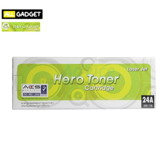 โทนเนอร์ Toner-Re HP 24A Q2624A HERO สำหรับ HP LaserJet : 1150 / 1050