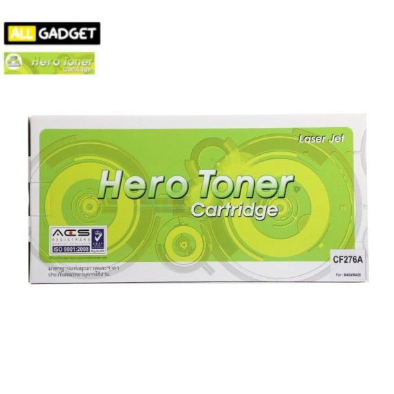 โทนเนอร์ Toner-Re HP 76A CF276A HERO สำหรับ HP : HP M404 / M428