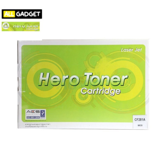 โทนเนอร์ Toner-Re HP 81A CF281A HERO สำหรับ HP : MFP M630