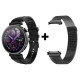 นาฬิกา สมาร์ทวอทช์ Smart Watch GT4 mini เปลี่ยนรูปหน้าจอได้ ฟรีสายสแตนเลสและฟิล์ม