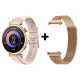 นาฬิกา สมาร์ทวอทช์ Smart Watch GT4 mini เปลี่ยนรูปหน้าจอได้ ฟรีสายสแตนเลสและฟิล์ม