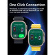 นาฬิกา HK9 ULTRA2 MAX อัพเกรดใหม่ล่าสุด Smart Watch สมาร์ทวอทช์หน้าจอ Super Amoled ขนาด 2.02 นิ้ว