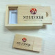 แฟลชไดรฟ์ไม้จริง Wooden usb flash drive เลือกความจุได้ สกรีนโลโก้ได้ พร้อมกล่องไม้